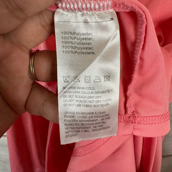 Baleaf Pink Athletic Long Sleeve T-Shirt Size Large - Picture 5 of 5